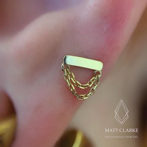 High lobe, ear piercing