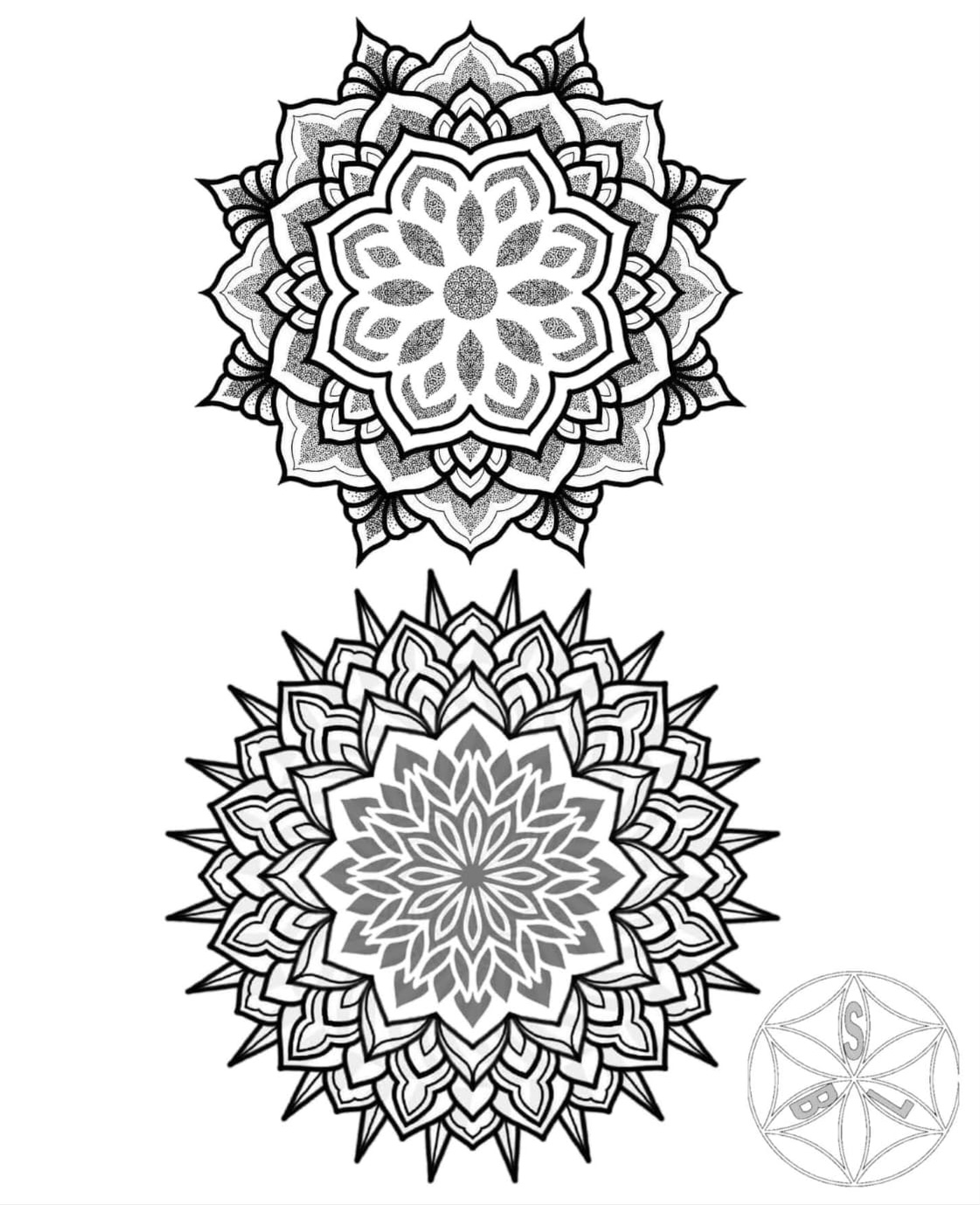 Mandala tattoo Collection 2