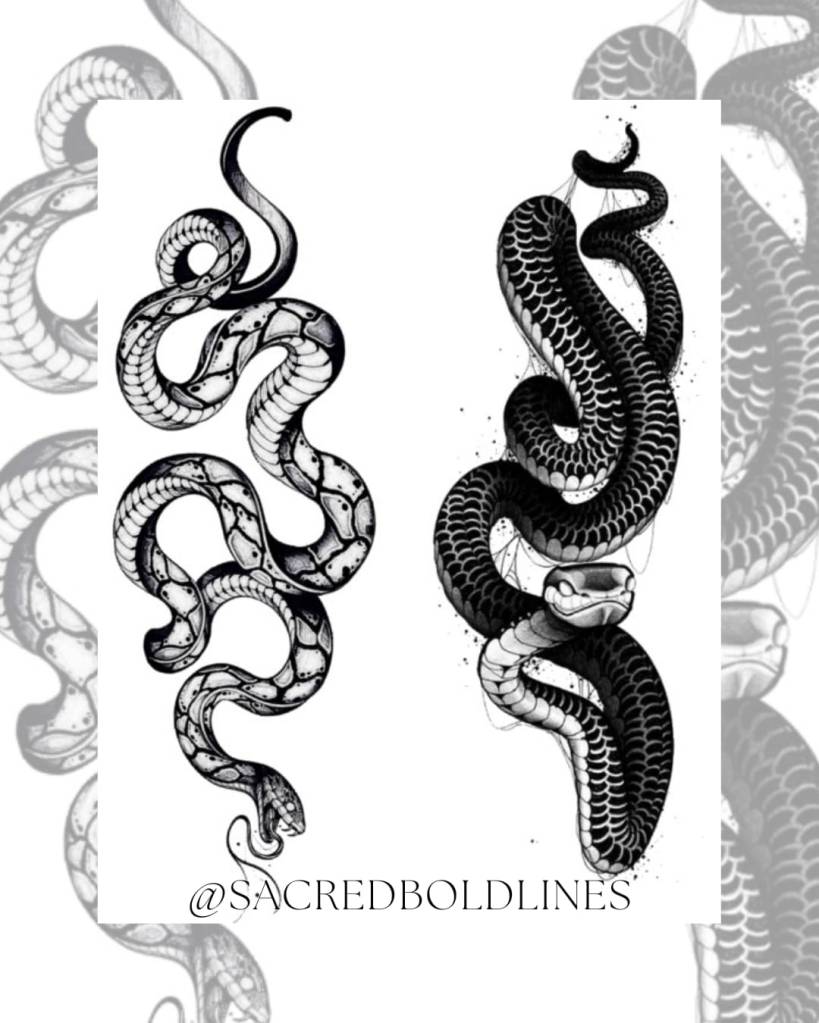 Snakes Tattoo Designs