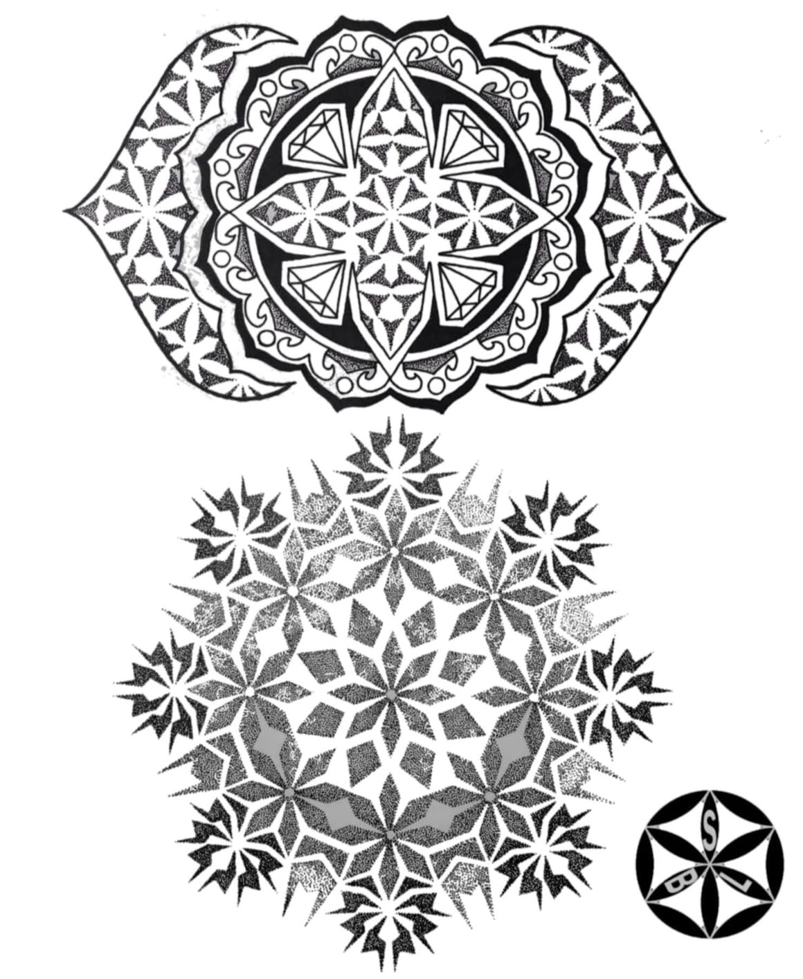 Mandala tattoo Collection 3