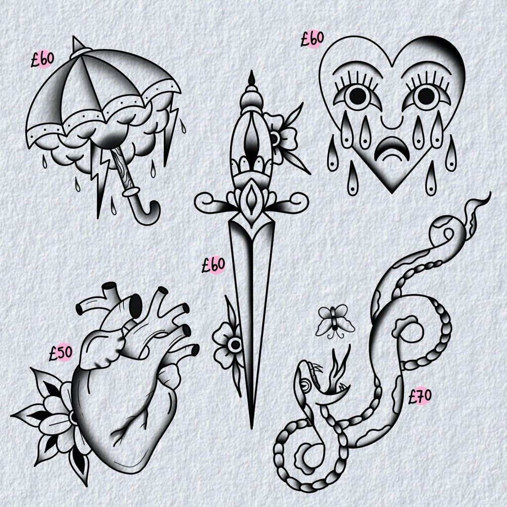 Chloe Apprentice Tattoo Flash 1