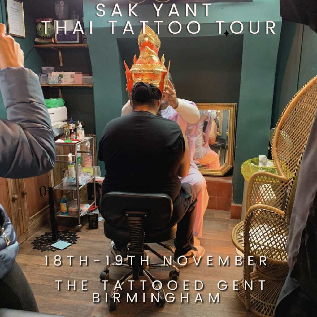 The Thai Tattoo UK Tour at The Tattooed Gent in Birmingham
